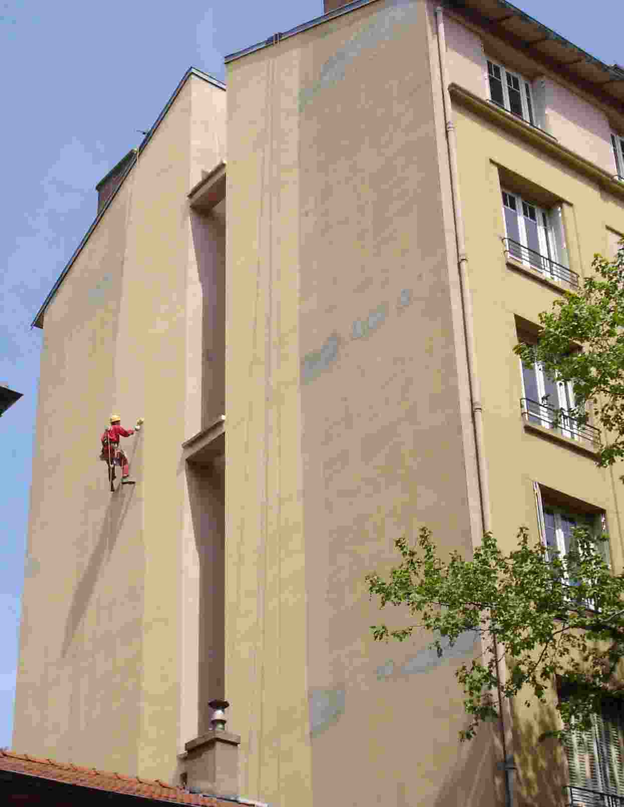 peinture pignon travaux acrobatiques villeurbanne